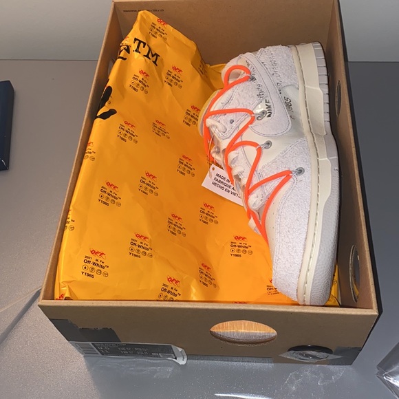 Nike dunk off-white Lot 11 - Picture 2 of 4